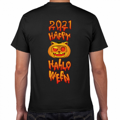 オリジナルのイラストデザインでハロウィンのTシャツを作成！