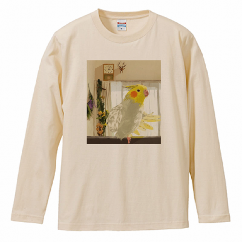 自作イラストをプリントして販売用のロンTを作成！