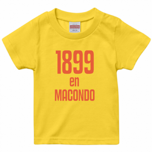 カジュアルなロゴをプリントしたキッズ用のオリジナルTシャツ
