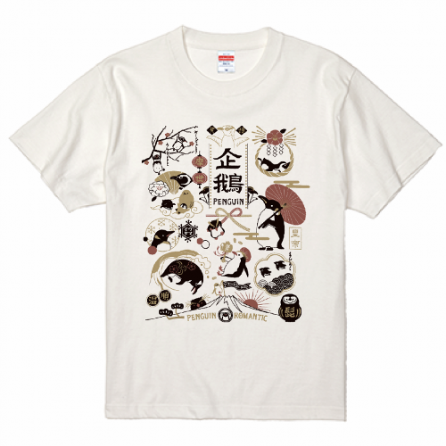 イラストデザインをプリントしたオリジナルTシャツ
