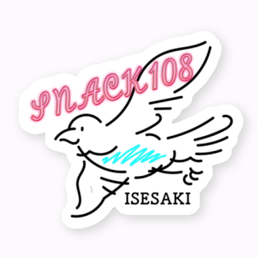 ショップのイラストロゴをプリントしてオリジナルステッカーを作成！