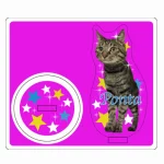 ペットの写真をプリントしてオリジナルのアクリルスタンドを作成!