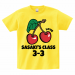 自作イラストがおしゃれなオリジナルのクラスTシャツ