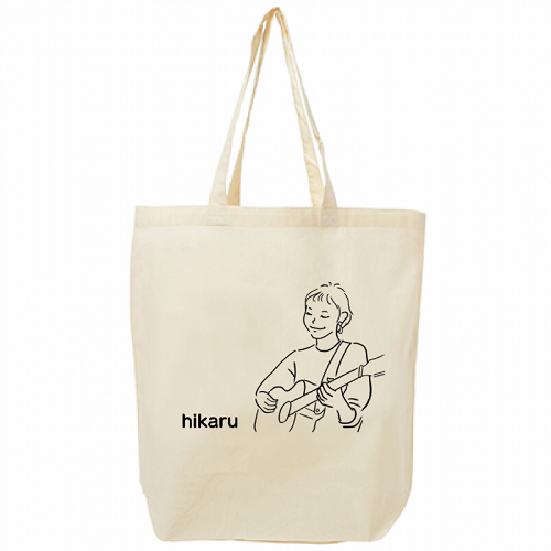 イラストをプリントして販売用のオリジナルエコバッグを作成！
