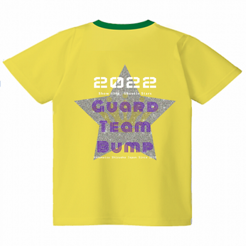 星デザインをプリントしてクラスTシャツを作成！