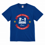 クラスロゴのデザインがおしゃれなオリジナルのクラスTシャツ