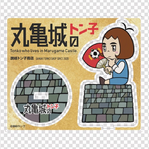 女の子のキャラクターをプリント！販売用アクスタ