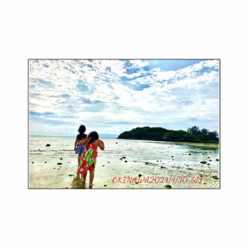 沖縄旅行の写真をプリント！思い出をアクリルブロックに