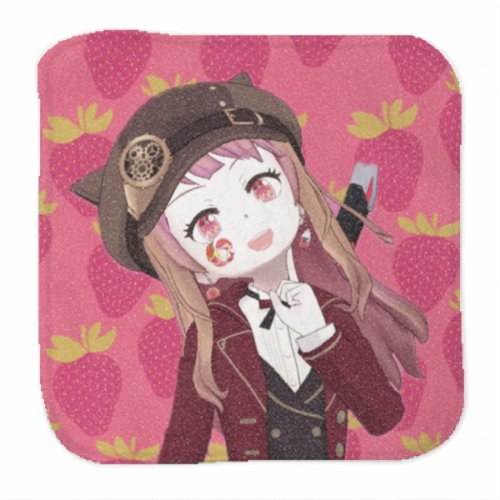 女の子のイラストが可愛い！オリジナルハンカチタオル