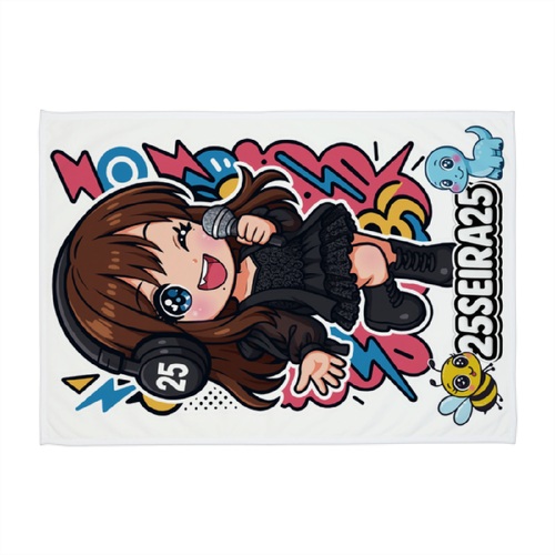 Tictokライバーのオリジナルボアブランケット